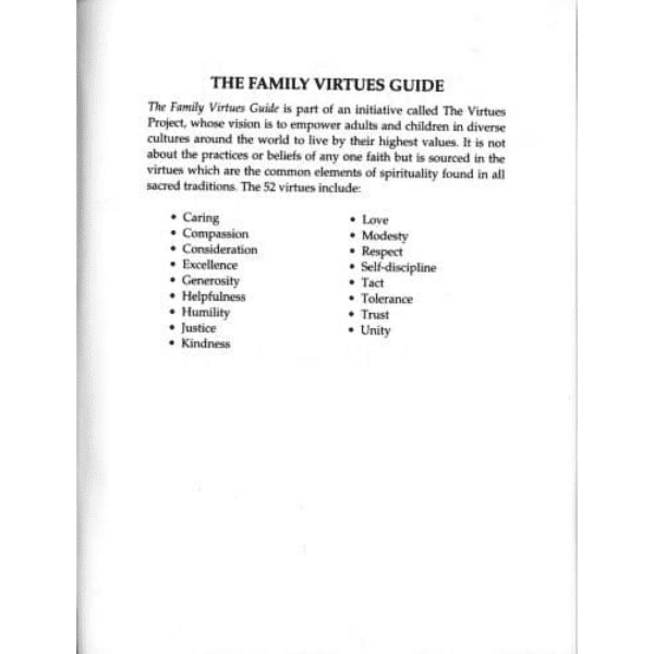 Family Virtues Guide - page 2