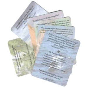 Classroom Virtue Cards - back