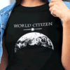 World Citizen t-shirt on black