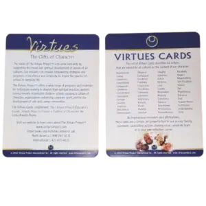 Classroom Virtue Cards info