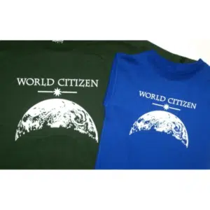 World Citizen T-shirt colors