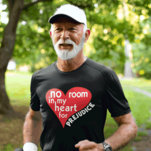 no room in my heart for prejudice