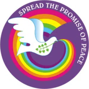 Spread the promise of peace Button