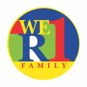 We are one family Button