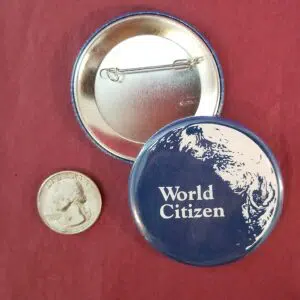World Citizen Button