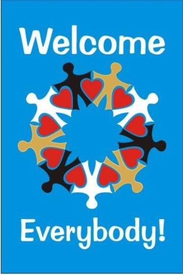 Everybody Welcome Flag
