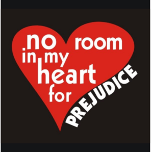 no room in my heart for prejudice t-shirt