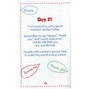 30 Days to a Better World starting with Me!