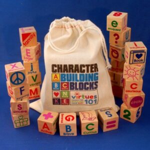 24 ABC Character Building Blocks