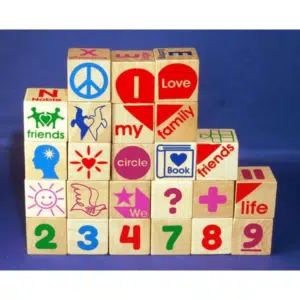 24 ABC Character Building Blocks