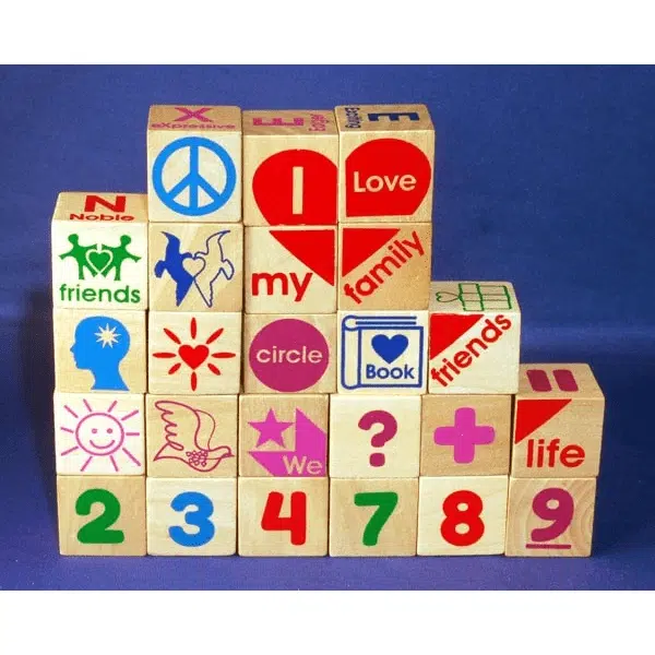 24 ABC Character Building Blocks