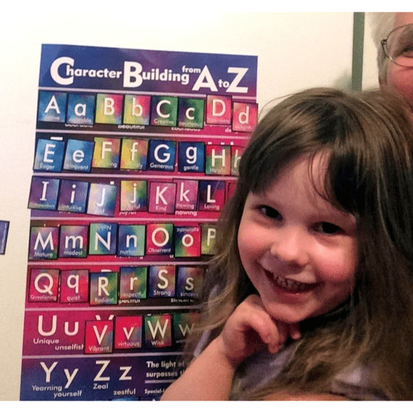 Fun & Colorful ABCs of Virtue Magnets