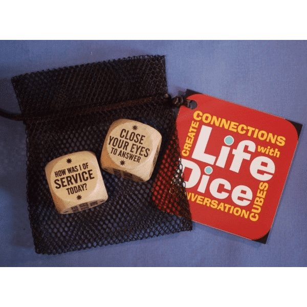 Life Dice to promote conversations
