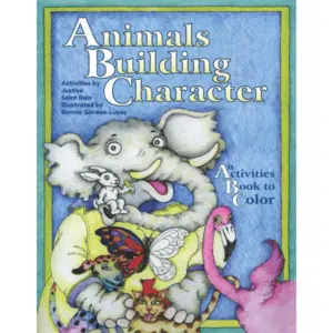 Animals Building Character Coloring/Activities