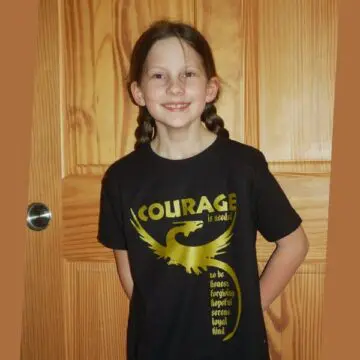 Courage Dragon shirt