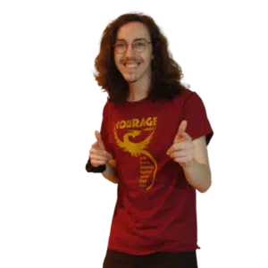 Dragon T-shirt: Courage Is Needed