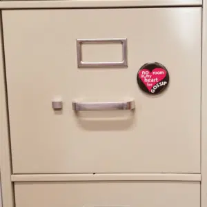 no room in my heart for gossip magnet