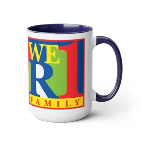 We R 1 Family Mug in Blue