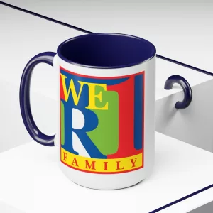 We R 1 Family Mug in Blue