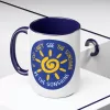 If You Can't See the Sunshine, Be the Sunshine - Blue 15oz Mug