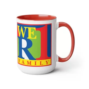 We R 1 Family Mug in Red