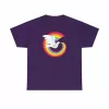 Rainbow Dove T-shirt on Purple