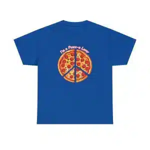 I'm a Peace-a Lover in Royal Blue