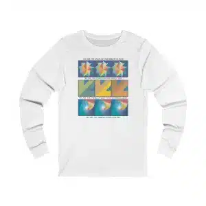 White Long Sleeve Quilter’s T-Shirt