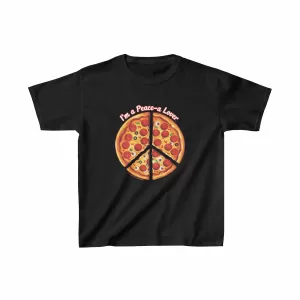 Kid's I'm a Peace-a Lover T-shirt on Black