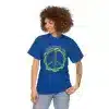 Peas Be With You T-shirt in Royal Blue