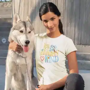let's be infinitely Kind T-shirt in Natural
