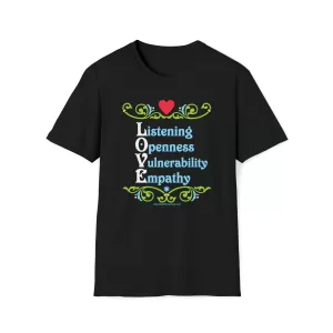 LOVE t-shirt in Black