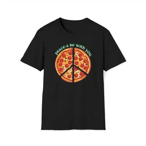 Peace-a Be with you in Black