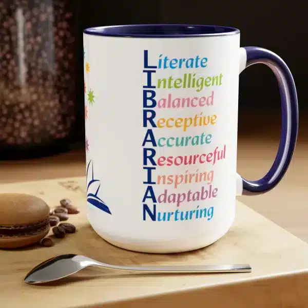 The Power of a Librarian 15oz Coffee Mug