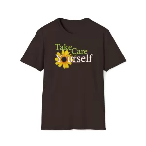 Take Care of Yourself shirt in Dark Chocolate