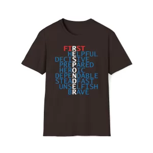 First Responder Shirt in Dark Chocolate