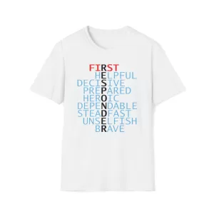 First Responder Shirt in White