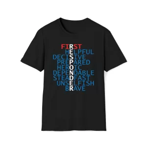 First Responder Shirt in Black
