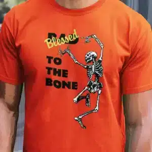 Blessed to the Bone Skeleton T-shirt