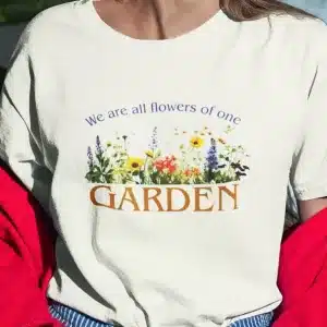 Flowers of One Garden Unisex SS T-shirt