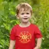 Be the Sunshine Kid's T-shirt in Red