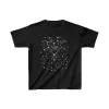 Kids' "I'm a Constellation" Cotton T-Shirt - Black
