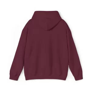 No Room in My Heart for Prejudice Hooded Sweatshirt - back with hood down
