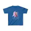 The One Who Dies with the Most Virtues Wins! Kid’s T-shirt - Royal Blue