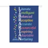 Power of a Librarian Garden and House Flag 24.5'' × 32'' - front