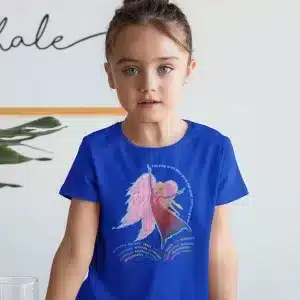 Virtues Wins Kid's T in Royal Blue
