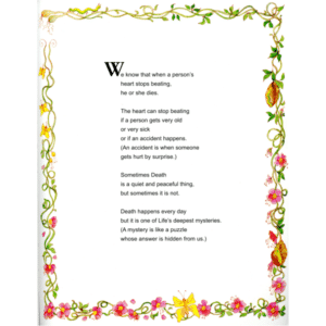 What is Death? by Etan Boritzer - sample test