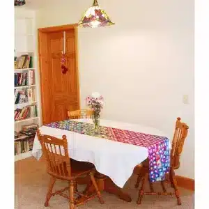 Rainbow Star Table Runner