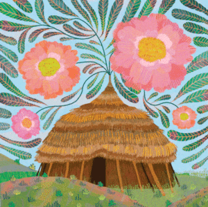 My Home (Is the Home of Peace) Children’s Book - illustration