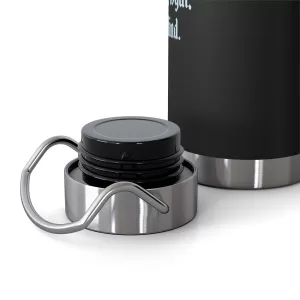 Dragon of Courage Copper Vacuum Insulated Bottle, 22oz - lid